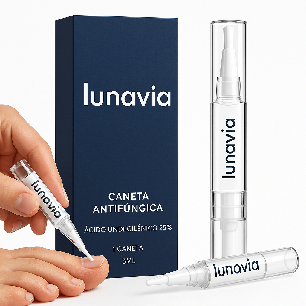 Lunavia - Caneta Antifúngica - (Ácido Undecilênico)