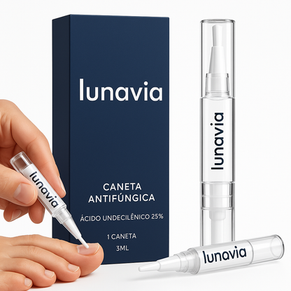 Lunavia - Caneta Antifúngica - (Ácido Undecilênico)