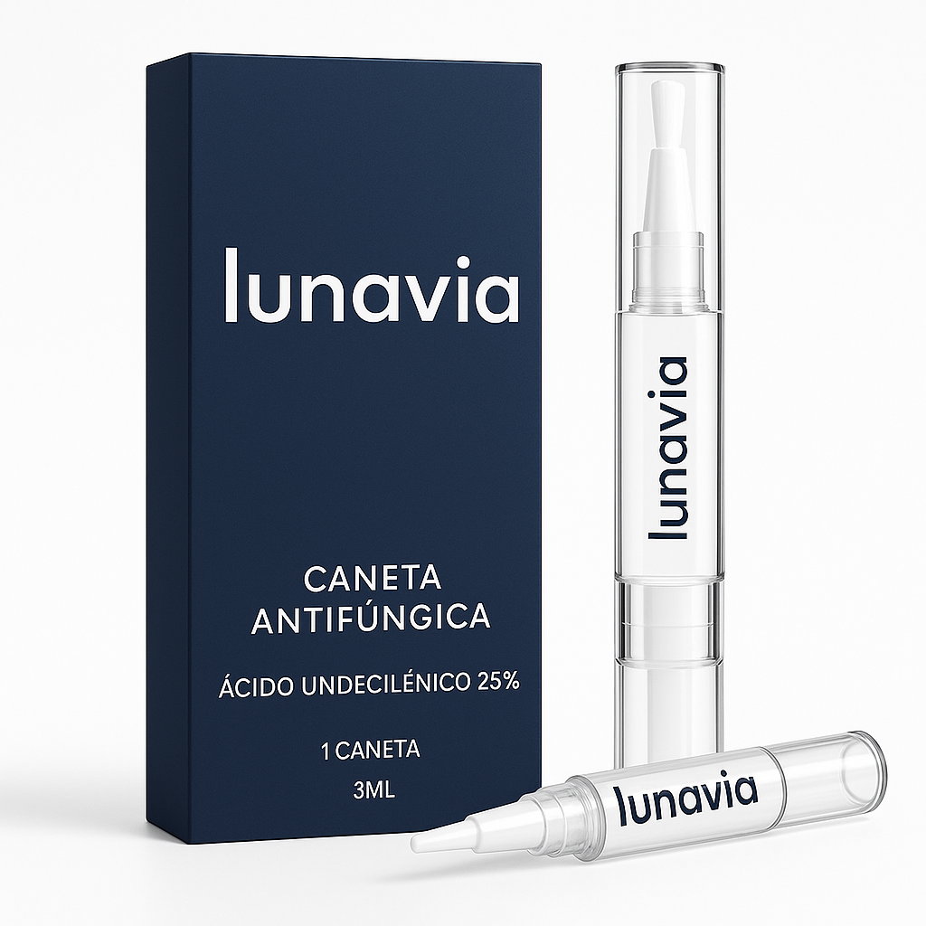 Lunavia - Caneta Antifúngica - (Ácido Undecilênico)